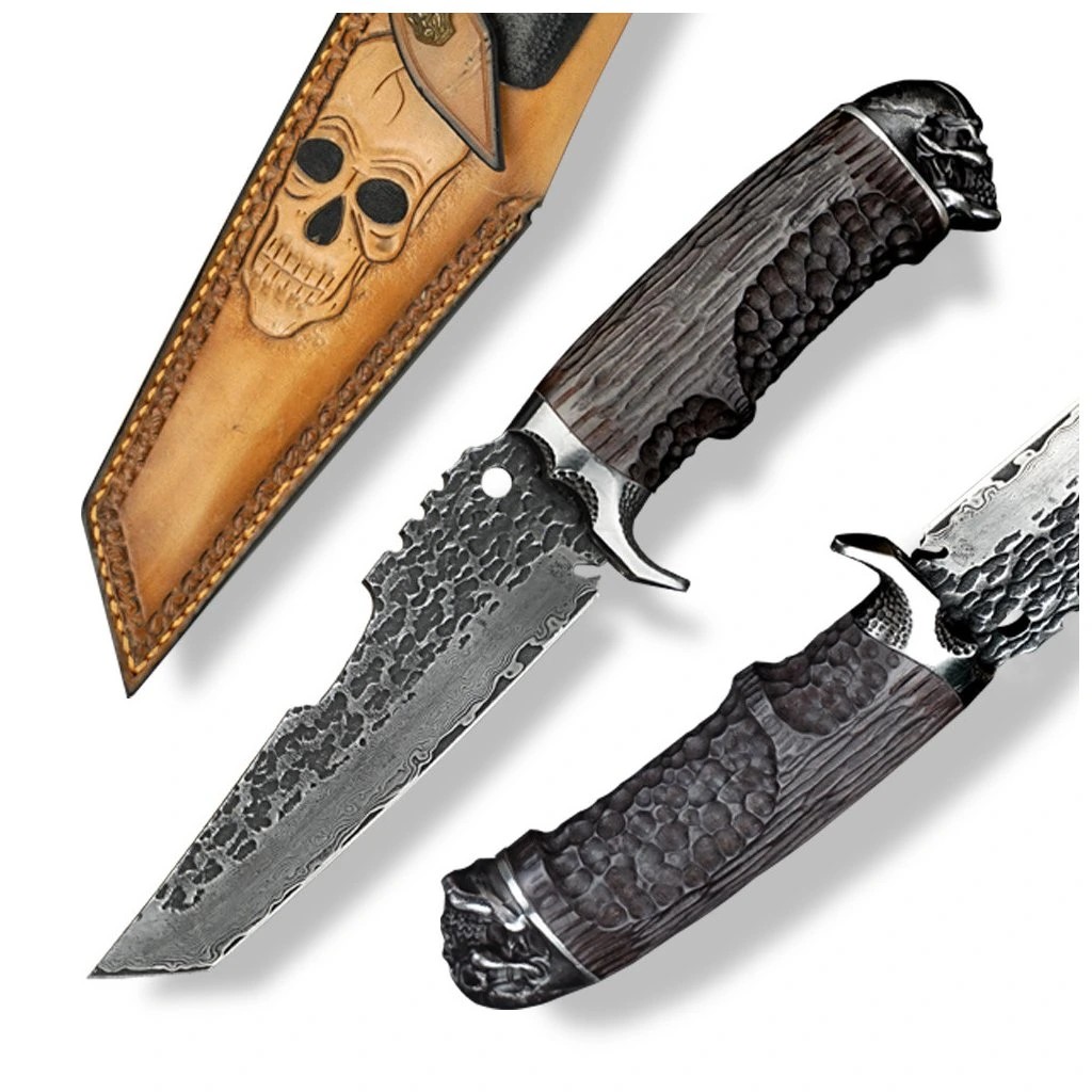 foto Loveck� dama�kov� n�� Dellinger Skull, Desert Iron-wood & VG-10